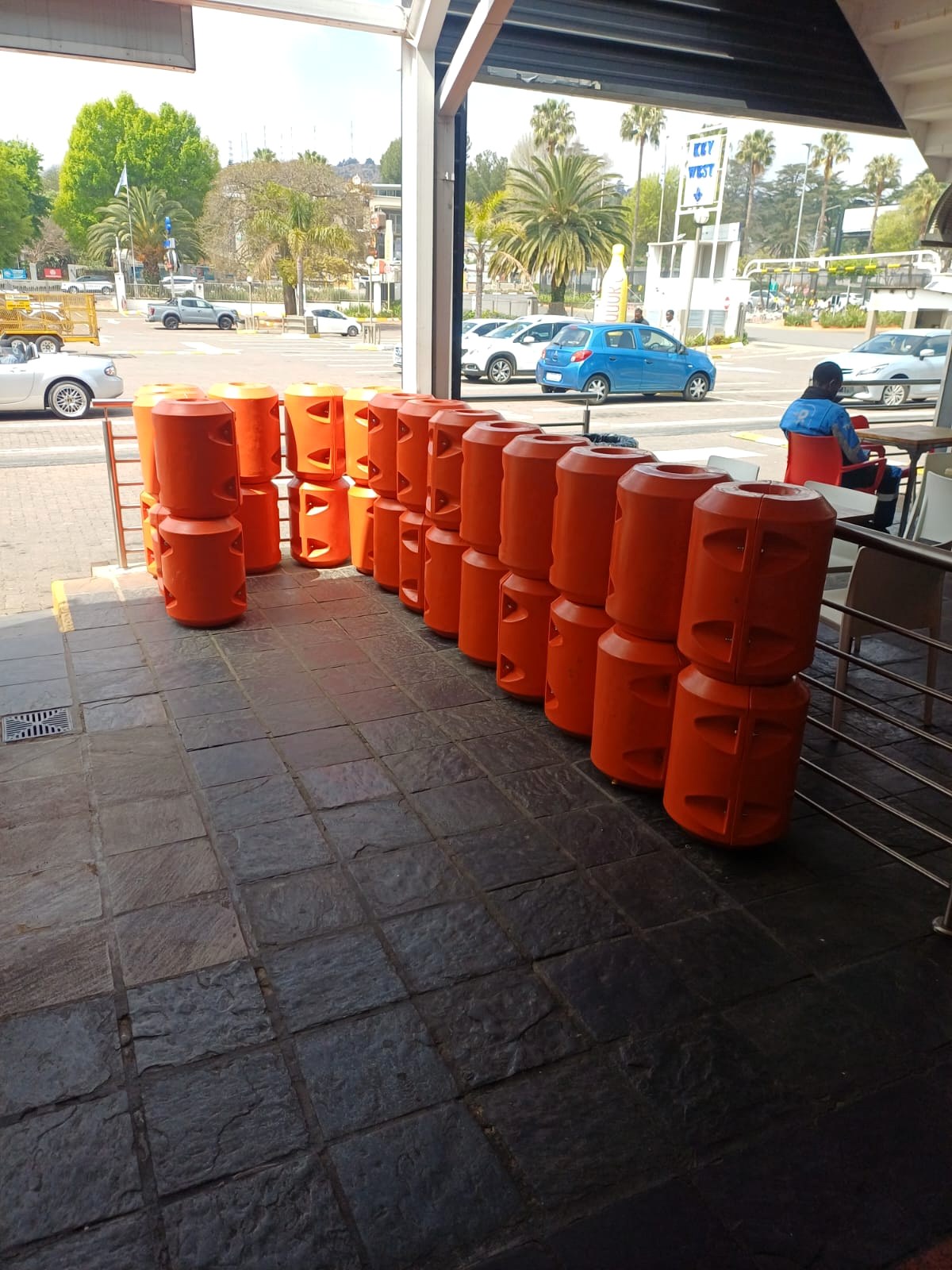 LDPE pipe floats